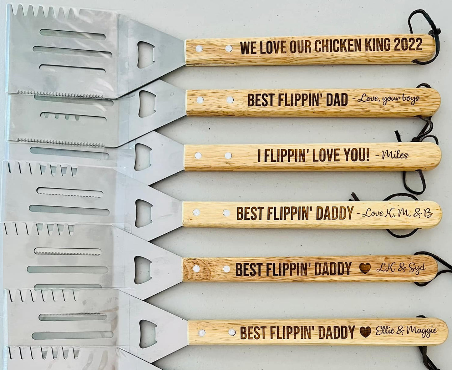 Personalized Engraved Grill Spatula
