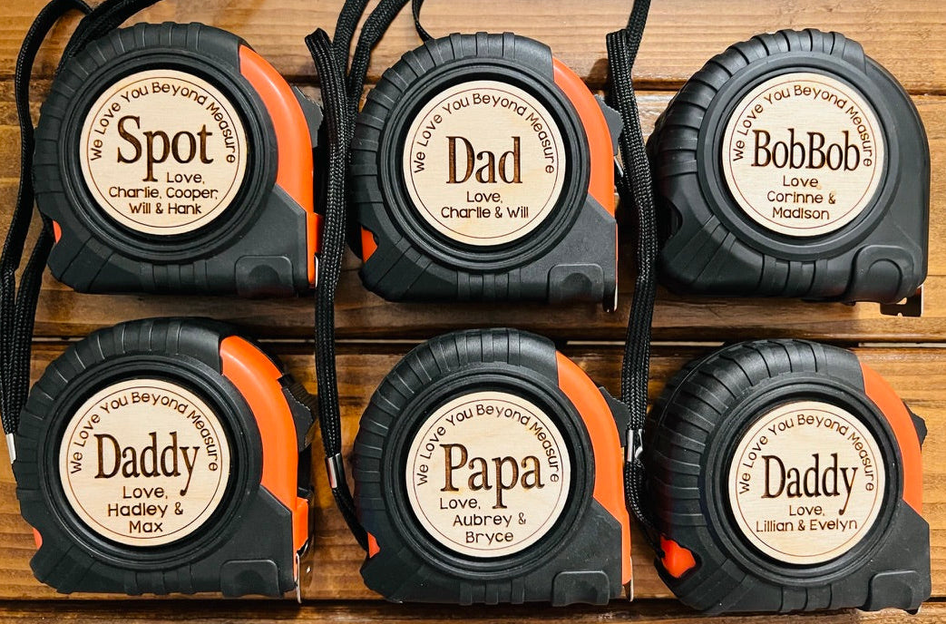 Personalized Engraved Tape Measure