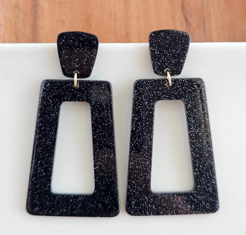 Avery Glitter Earrings