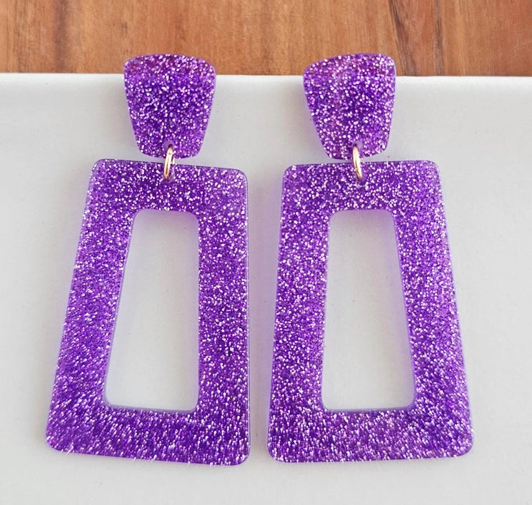 Avery Glitter Earrings