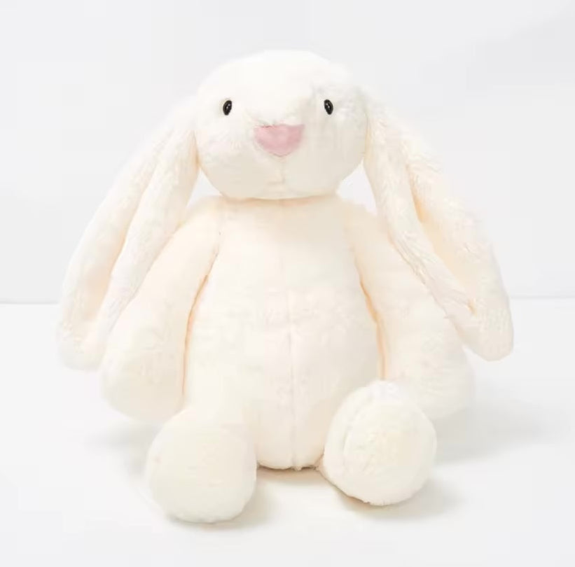 Embroidered Plush Easter Bunny