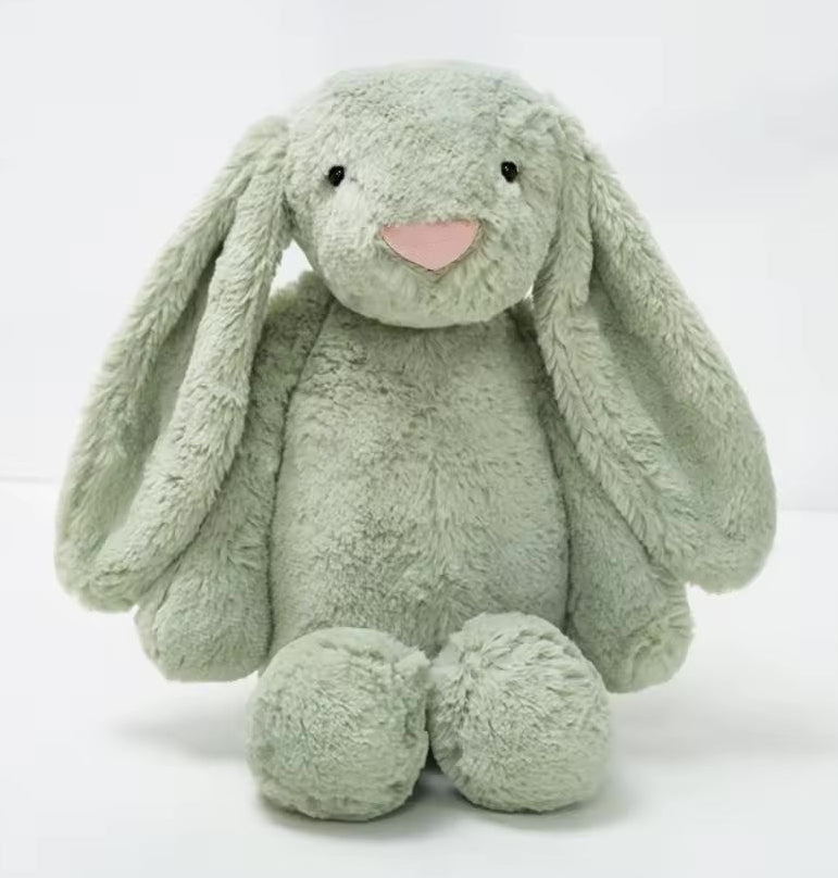 Embroidered Plush Easter Bunny