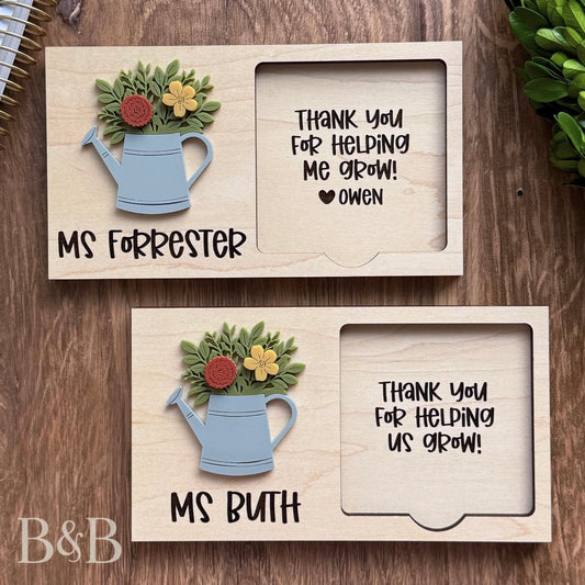 Floral Blooms Sticky Note Holder