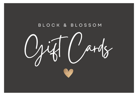 Block & Blossom Gift Card