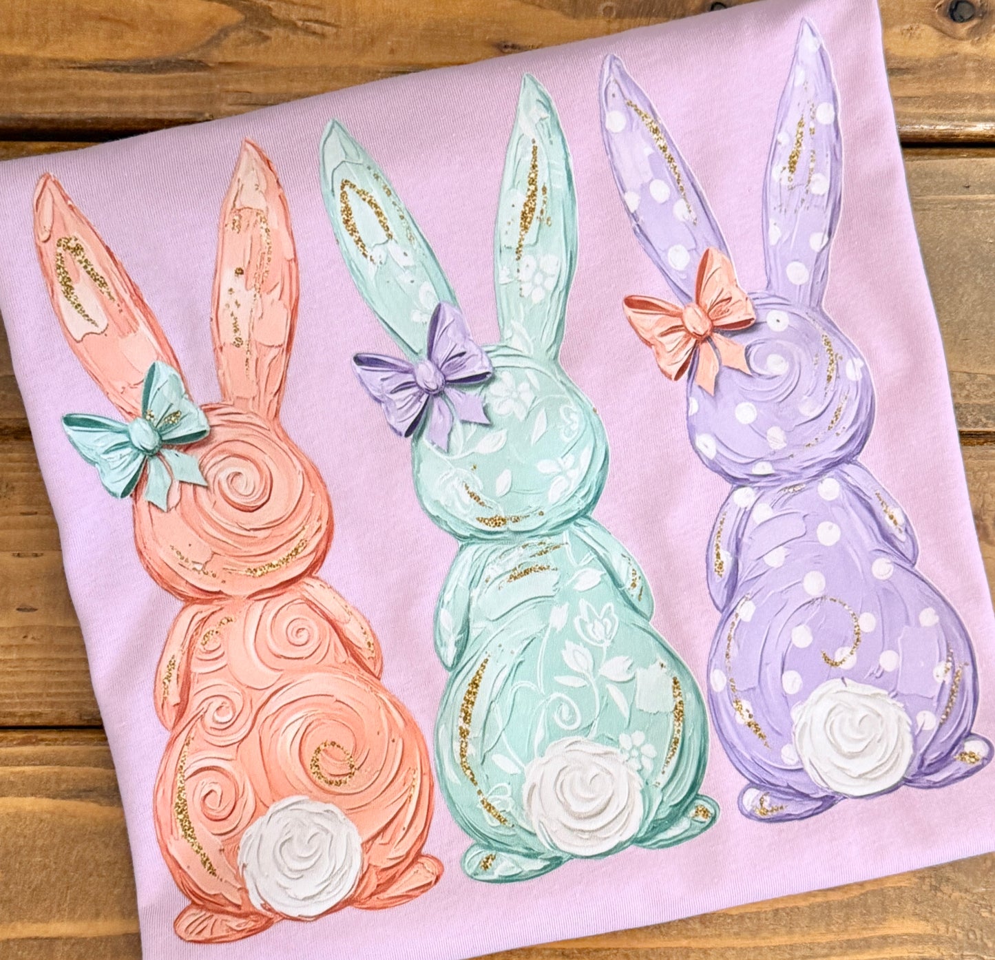 Pastel Bunny Trio Tee