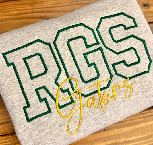 Varsity Initial Embroidered Shirt