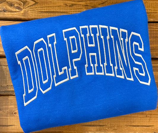 Varsity Outline Embroidered Shirt