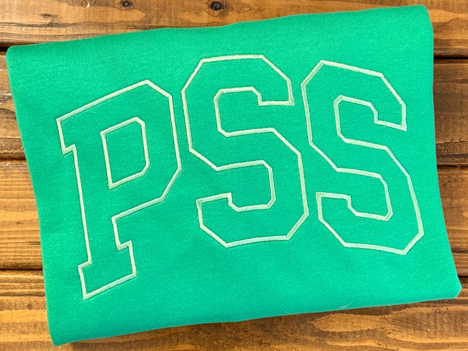 Varsity Outline Embroidered Shirt