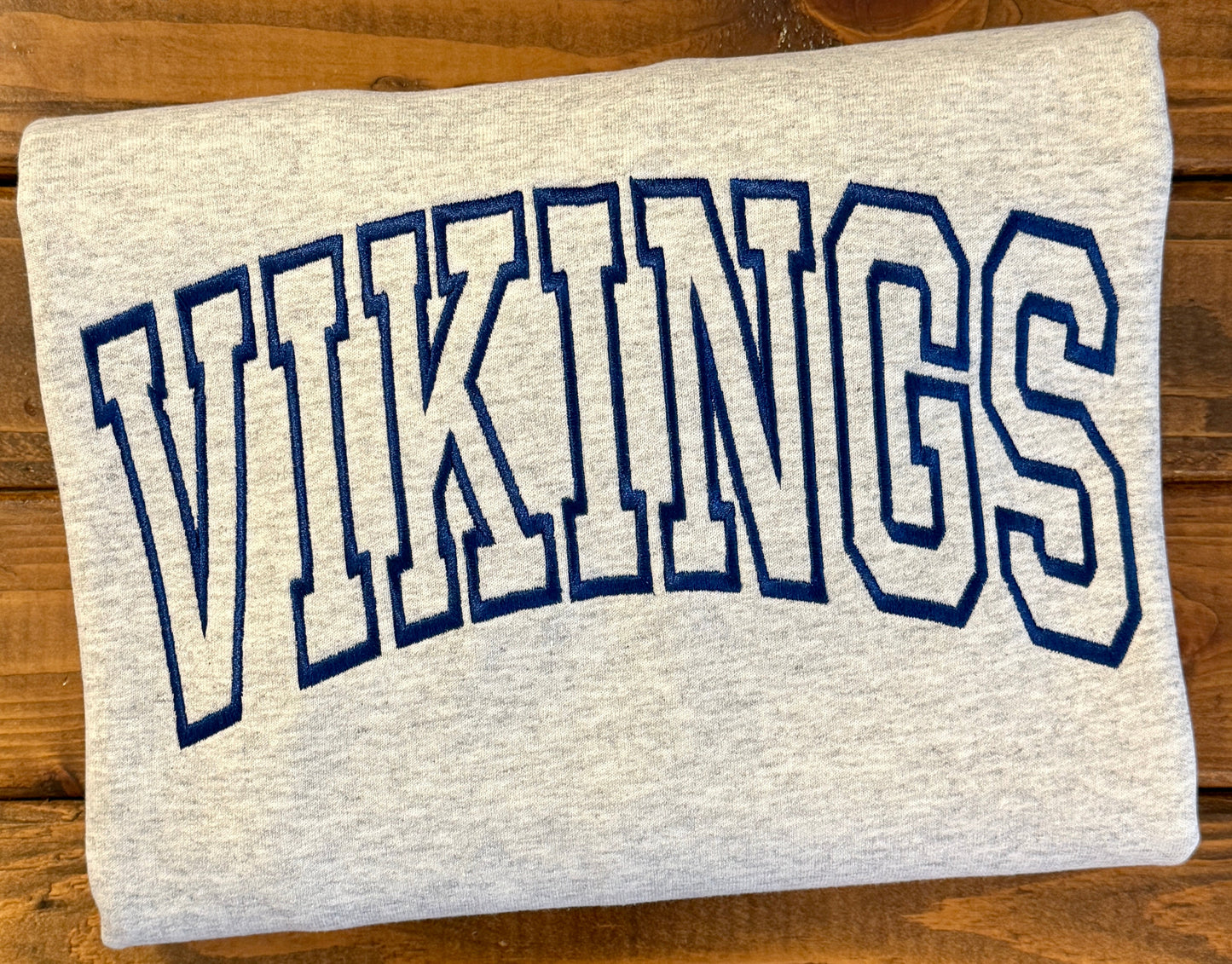 Varsity Outline Embroidered Shirt