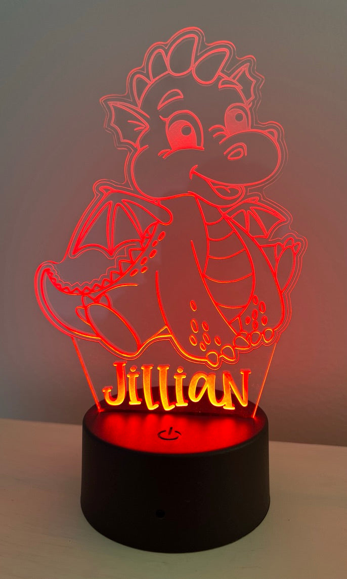 Personalized Acrylic Night Light